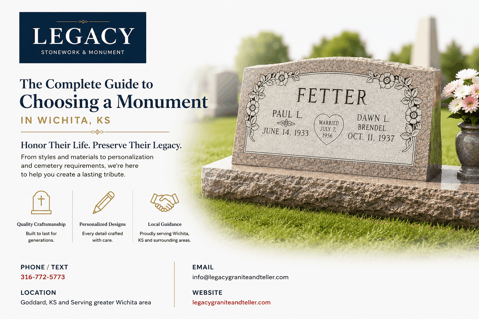 The Complete Guide to Choosing a Monument in Wichita, KS